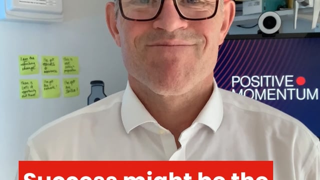 Thought Grenade: Re-framing success