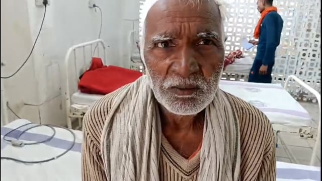 घरेलू विवाद में कलयुगी पुत्र ने पिता पर ईंट से किया हमला, मामला पहुंचा थाना।