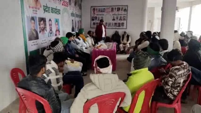 हरिद्वार! नेशनल हाइवे पर खुला भाकियू किसान सेना का कार्यालय! भारी संख्या में जुटी भीड़!