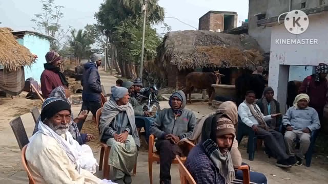 सबकी योजना सबका विकास को लेकर मुखिया की अध्यक्षता में ग्राम सभा का किया गया आयोजन