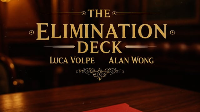 Video The Elimination Deck by Luca Volpe and Alan Wong