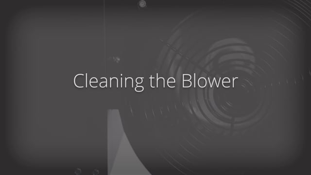 Cleaning the Blower