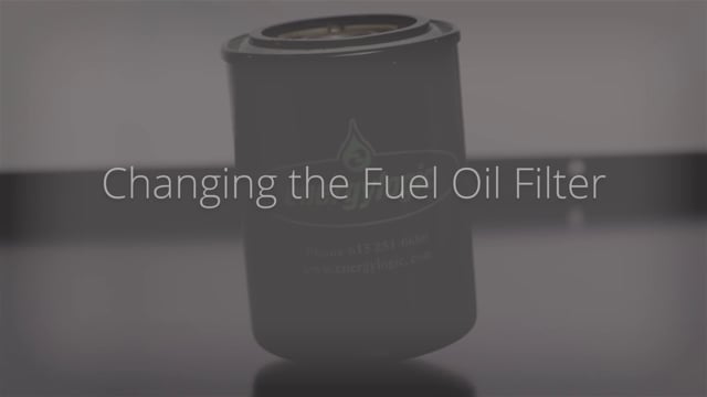 Changing the Fuel Oil Filter