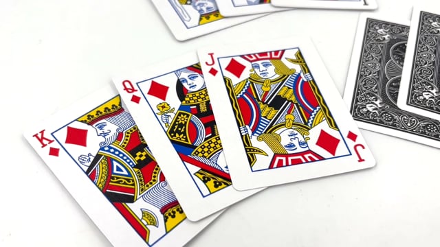 Video Bicycle - Poker deck - Black