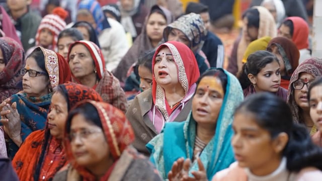 सुदामा–कृष्ण की मित्रता और कलियुग की महिमा के संदेश के साथ श्रीमद भागवत कथा का भावपूर्ण समापन