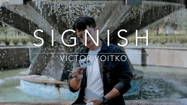Video Signish by Victor Voitko (Red)