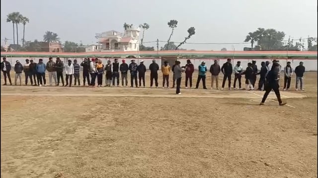 क्रिकेट टूर्नामेंट का भव्य आयोजन,16 टीमों के बीच महादेवपुर के ऐतिहासिक मैदान पर होगा मुकाबला।