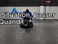 adversaire qui attrape le pantalon