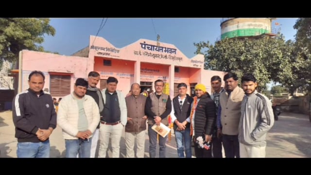 MANT- ग्रामीण पत्रकार एसोसिएशन की बैठक, तरौली में संपन्न,संगठन की मजबूती पर हुआ मंथन,,