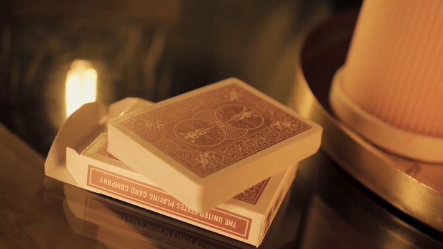 Video Bicycle - Metallic Deck Ruby
