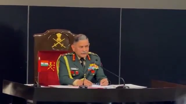 ▶️.....पाकिस्तान की तरफ़ से चलाए जा रहे 8 आतंकी कैंपों पर हमारी पूरी निगाह है… ज़रूरत पड़ी तो हम अपने मक़सद को अंजाम देंगे” -आर्मी चीफ जनरल उपेंद्र द्विवेदी