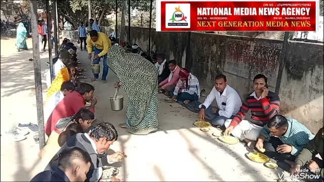 Bharatpur,वैर में बिजली घर कार्यालय के बाहर प्रांगण में अंकुट प्रसादी का कार्यक्रम हुआ आयोजित