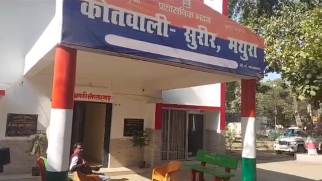 MANT- सुरीर- मांट मार्ग पर, पेट्रोल पंप से 3000 का पेट्रोल डलवाकर, कार सवार युवक फरार, सीसीटीवी में कैद,,