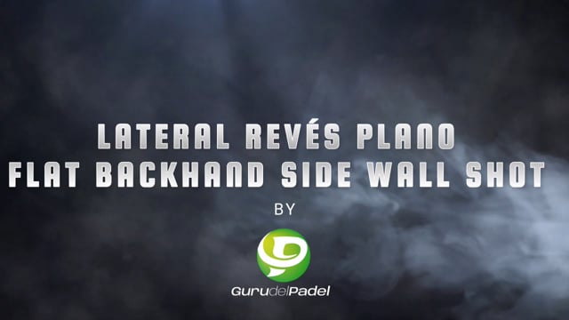 Lateral revés plano