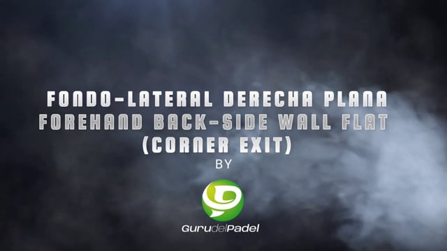 Fondo lateral derecha plana