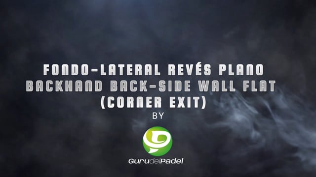 Fondo lateral revés plano