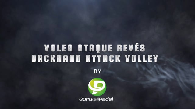 Volea ataque revés
