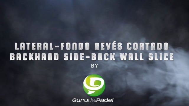 Lateral-fondo revés cortado