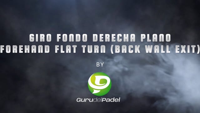 Giro fondo derecha plano