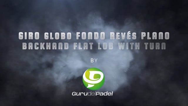 Giro globo fondo revés plano
