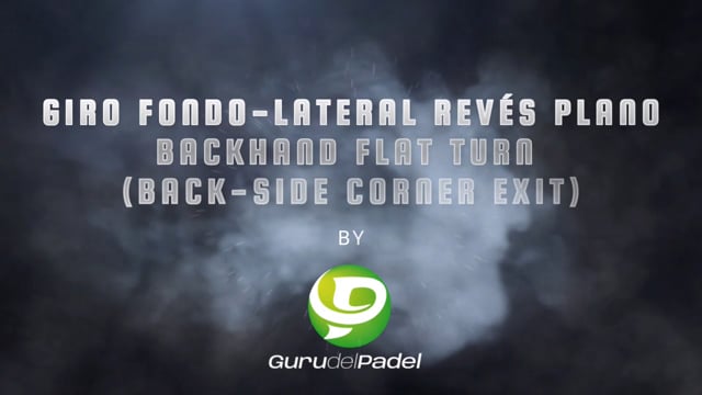 Giro fondo-lateral revés plano