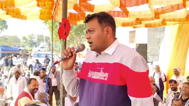 वैर महात्मा ज्योतिबा फुले विकास समिति बल्लभगढ़ द्वारा आयोजित पद दंगल कार्यक्रम में नगरपालिका वैर के पूर्व चेयरमैन प्रतिव