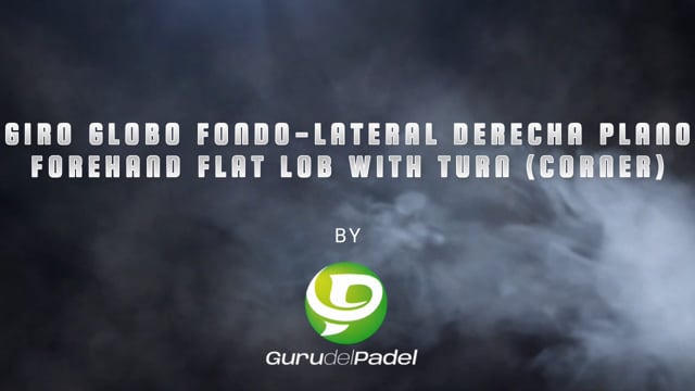 Giro globo fondo lateral derecha plano