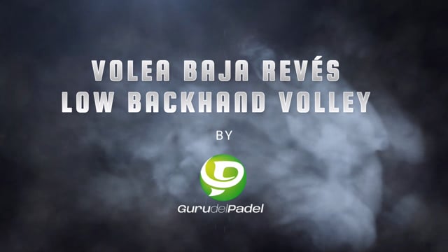 Volea baja revés