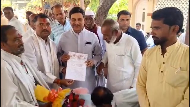 निडेबन जिल्हा परिषदेची उमेदवारी द्यावी,संजयकुमार कांबळे यांची काँग्रेस पक्षाकडे मागणी