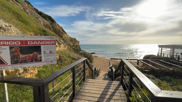 Virtual Walk - Praia da Coelha - Praia da Galé - Portugal