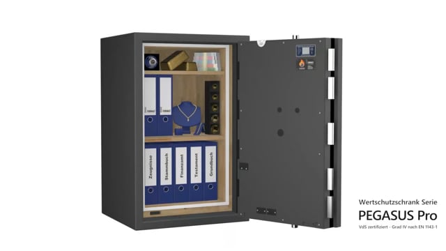 Wertschutzschrank Format Pegasus Pro 480 VDS Klasse 4 - Video Vorschau