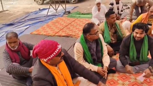 भारतीय किसान यूनियन अन्नदाता धन्ना जारी कार्यकर्ताओं में जोश लास्ट लड़ाई तक अड़े किसान नेता जय जवान जय किसान