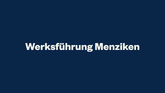 Produktion Menziken