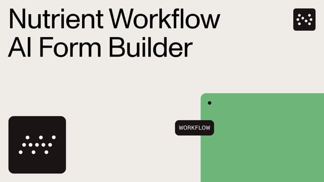 AI Form Builder Agent Demo