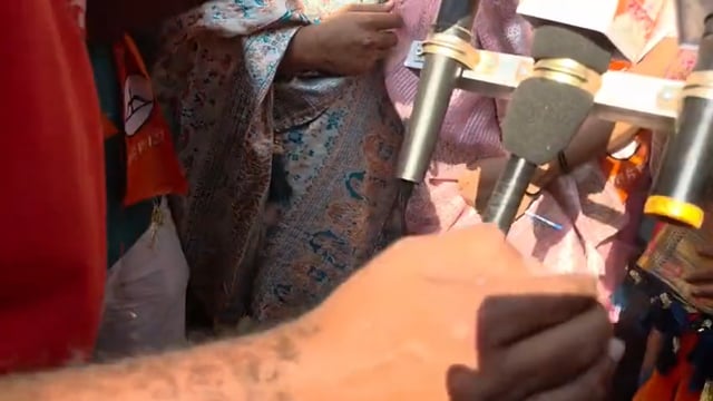 निंबवडे जिल्हा परिषद गटातून शिवसेनेकडून विद्याताई मोटे यांचा अर्ज दाखल 