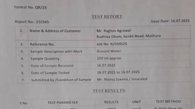 MANT- 9000 टीडीएस का पानी पीरहे,राधिका धामनिवासी, हो रही बीमार निगम को,इंदौर हादसे का इंतजार,,