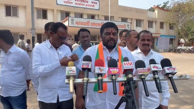 पार्टीच्या आदेशाप्रमाणे पत्नीचा अर्ज मागे घेणार आहे राहुल गुरव 