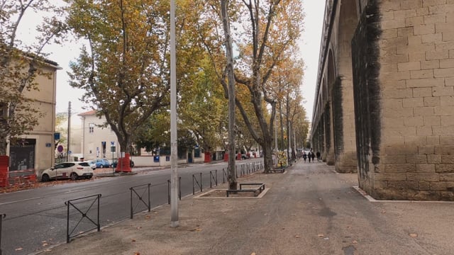 4K Virtual Walk Montpellier - France