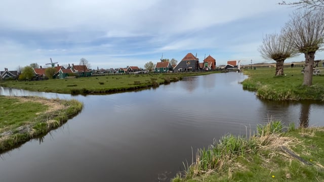 Virtual Walk -  Winmills at Zaanse Shans - Neatherland