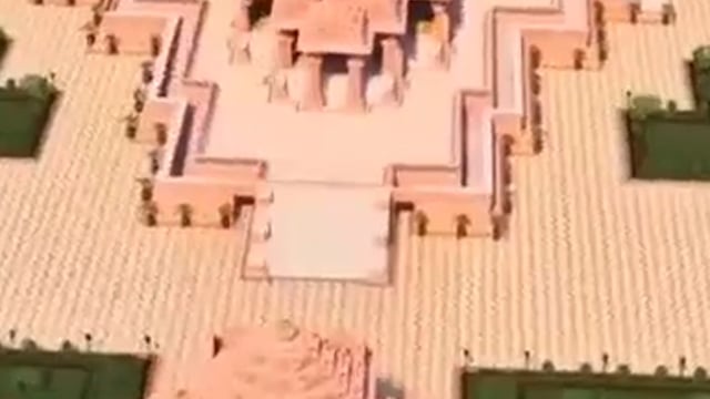 ▶️.....अयोध्या में राम मंदिर। अगर आप घंटी की तस्वीर को छूते हैं, तो घंटी बज जाएगी। वीडियो के आखिर में, आपको 4 कटोरे दिखेंगे: प्रसाद का कटोरा, आरती का कटोरा और खाली कटोरा। अगर आप हर कटोरे को छूते हैं, तो वह श्री राम तक पहुंचेगा। अगर आप आखिर में आरती वाले कटोरे को छूते हैं, तो आरती श्री राम की मूर्ति पर खत्म होगी। बहुत सुंदर वीडियो।🖕इस चलते हुए वीडियो के दौरान, घंटी बजाने के लिए उसे छूएं और फिर दर्शन जारी रखने के लिए वहां छूएं। हिंदी में दिए गए निर्देशों का पालन करें। ऐसा लगेगा जैसे आप खुद दर्शन कर रहे हैं। यह बहुत अच्छा वीडियो है।*