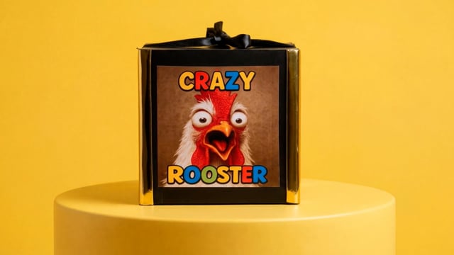 Video Crazy Rooster