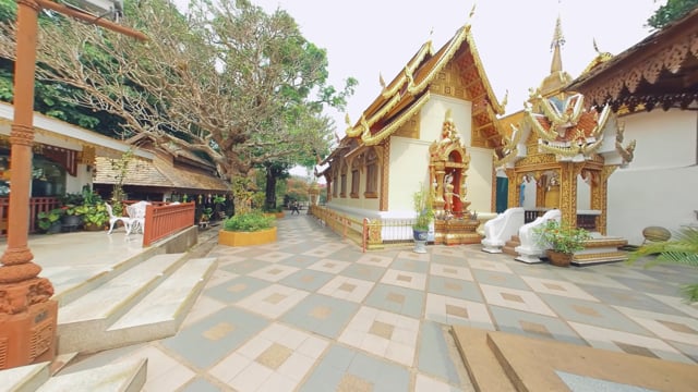 Treadmill Walk – Wat Phra That Doi Suthep, Wat Umong & Wat Suan Dok, Chiang Mai, Thailand