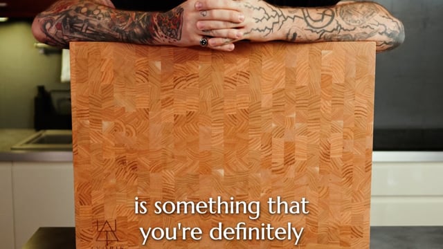 TVORIK End Grain Red