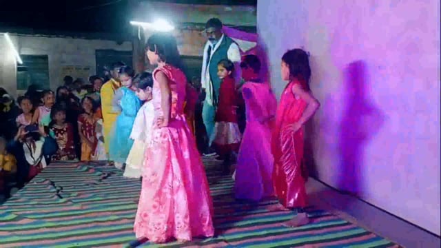 खजाना गांव में सरस्वती पूजा के अवसर पर बच्चों के द्वारा सांस्कृतिक कार्यक्रम का किया गया आयोजन