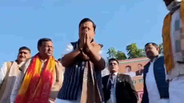 भाजपा के राष्ट्रीय अध्यक्ष नितिन नवीन पहली बार पहुंचे मथुरा दौरे पर, भाजपा कार्यकर्ताओं और नेताओं ने किया जोरदार भव्य स्वागत।