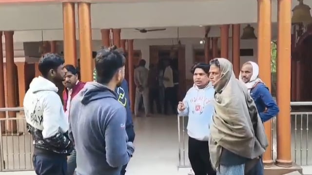 राधा कृष्ण की मूर्ति की फिर हुई चोरी, भाव विभोर भक्तों के आंखों से छलके आंसू