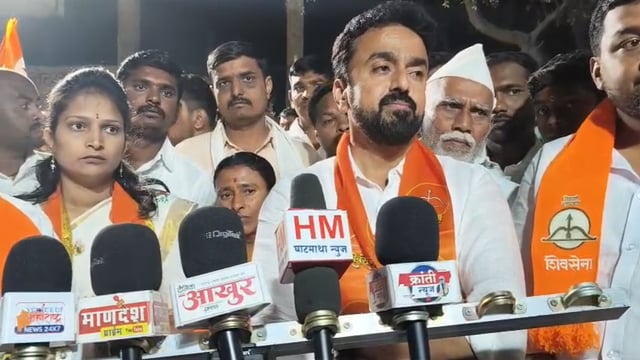 प्रमोद भोसलेंच्या शिवसेना प्रवेशाने दोन्ही उमेदवारांच्या विजयामध्ये चांगली मदत होनार आहे-आ . सुहास बाबर