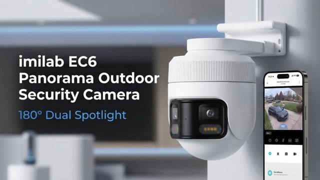 imilab EC6 Panorama Outdoor Security Camera