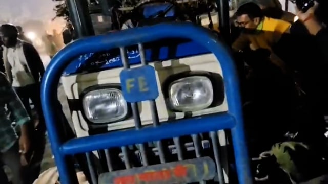 गन्ना लदी ट्रैक्टर की चपेट में आने से 16 वर्षीय युवक की दर्दनाक मौत।