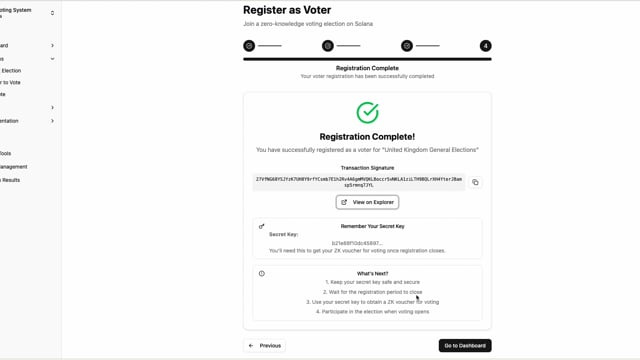 Cloak Minster Ballot - Results Dashboard